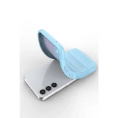 Samsung Galaxy A15 4g Kılıf Optimum Silikon - Sky Blue thumbnail 5