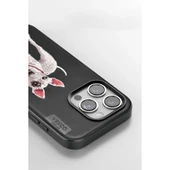 Venco İphone 15 Pro Perma Desenli Kapak - Siyah thumbnail 3