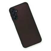 Samsung Galaxy A55 5g Kılıf Montreal Silikon Kapak - Siyah thumbnail 2