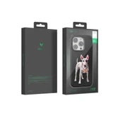 Venco İphone 15 Pro Perma Desenli Kapak - Siyah thumbnail 5