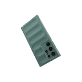 Samsung Galaxy S24 Ultra Kılıf Optimum Silikon - Koyu Yeşil thumbnail 2