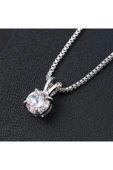 Kristal Taşlı Zincirli Kolye thumbnail 3