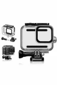 Gopro Hero 12 Hero 11 Hero 10/9 Black Uyumlu Su Geçirmez Kılıf Koruyucu Muhafaza Waterproof thumbnail 3