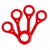 Finger , Silikon El Parmak Egzersiz Aparatı , Kırmızı - 1