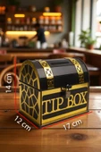 Kişiye Özel Gold Pleksi Tip Box Bahşiş Kumbarası – Dekoratif Ahşap Kumbara thumbnail 4