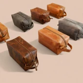 Hakiki Deri Organizer Çanta – Kişisel Bakım, Atölye, Hobi ve Seyahat Düzenleyici thumbnail 2