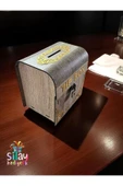 Ahşap Aynalı Pleksili Tip Box Kumbara Ve Bahşiş Kutusu Tipbox thumbnail 2