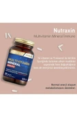 Nutraxin Multivitamin Mineral Immune Complex 60 Tbl - Magnezyum, C, D, Zinc, Demir, B12, Kolin, İyot thumbnail 6