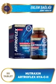Nutraxin Artroflex HYA-C-II 90 Tablet–Tip II Kolajen, Glukozamin, MSM, Hyaluronik Asit Eklem Destek Takviyesi thumbnail 1