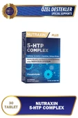 Nutraxin 5-HTP Complex 30 Tablet–Serotonin Desteği, B6 & B12 Vitaminli, Ginkgo Biloba ve Koenzim Q10 İçerikli thumbnail 1