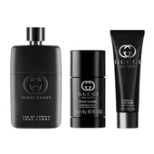 Gucci Guilty Pour Homme EDP 90 ml + 75 ml Deodorant Stick + 50 ml Shower Gel Erkek Parfüm Seti thumbnail 2