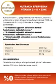 Nutraxin Vitamin C D Zinc 15 Efervesan Tablet thumbnail 2