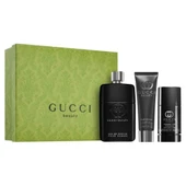 Gucci Guilty Pour Homme EDP 90 ml + 75 ml Deodorant Stick + 50 ml Shower Gel Erkek Parfüm Seti thumbnail 1