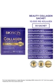 Bioxcin Beauty Collagen Toz 30 Saşe X 10.000 Mg Tip 1 - Tip 3 Hidrolize Kolajen - Keratin thumbnail 3