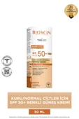 Sun Care Kuru Ciltler Için Güneş Kremi Spf 50 50 ml - Renkli thumbnail 1