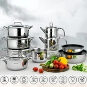 Schafer Steel Master 24 Parça Çeyiz Seti thumbnail 6