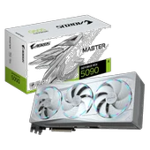 GIGABYTE AORUS GeForce RTX5090MASTERICE 32G GDDR7 DLSS 4 512 Bit Ekran Kartı GV-N5090AORUSM ICE-32GD thumbnail 1