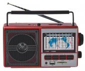 Everton RT-41 Bluetoothlu Şarjlı 10 band Dünya Radyosu usb sd  mp3 player - 1