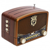 Ataşbey RT-307 Bluetooth, Usb/Sd/Fm/Aux Ahşap Nostalji Müzik Kutusu - 2