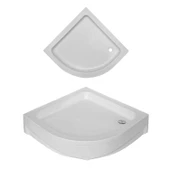 Sanica Oval Duş 75*75 Ön Panelli Standart Duş Teknesi thumbnail 1