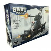 Asya Oyuncak Ant Bricks 141 Parça Polis Seti 0131-23422 - 3