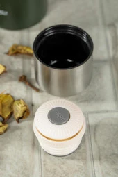 Kapris Saıbo 1 Litre Çift Katlı Çelik Termos Yeşil - 4