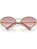 Mıu Mıu Mu 52ys 5ak/06s Kadın Güneş Gözlüğü thumbnail 5