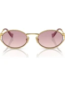Mıu Mıu Mu 52ys 5ak/06s Kadın Güneş Gözlüğü thumbnail 2