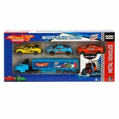 Toysan 3'lü Metal Arabalı Mini Tır Seti TOY-40 thumbnail 2