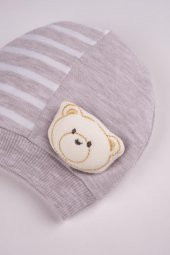 Bebek Penye Bere Şapka Ayıcık thumbnail 6