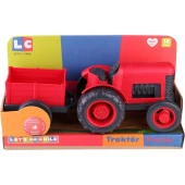 LC Kanz Römorklu Sürtmeli Plastik Traktör - 2