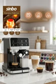 Cappuccino Latte Espresso Otomatik Espresso Makinesi SCM-2996Pro thumbnail 1