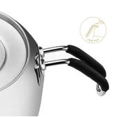 Nehir Modern Midi Çaydanlık - Siyah thumbnail 4