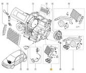 Renault Megane Scenic Kalorifer Radyatörü (2003-2009) 7701207712 MGA81700 2.0, 1.9, 1.6, 1.5 DCI thumbnail 1