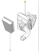 Renault Megane Hava Filtre Kazanı (2009-2016) 8200947663 1.4, 1.6, 1.5 DCI, 1.6 DCI thumbnail 3