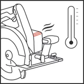 WÜRTH Akülü Dairesel Testere AHKS 18-68 Compact - Bataryasız, Güçlü ve Dayanıklı thumbnail 5