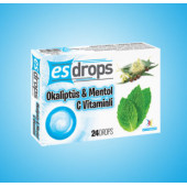 Esdrops Okaliptüs, Mentol, C Vitamini Pastil - 1