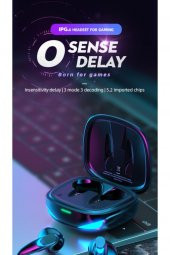 Kablosuz Oyuncu Kulaklığı Rgb Işıklı Çift Mikrofonlu 3 Modlu Bluetooth 5.2 Yeni Nesil Tg-g10 thumbnail 2