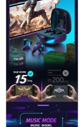 Kablosuz Oyuncu Kulaklığı Rgb Işıklı Çift Mikrofonlu 3 Modlu Bluetooth 5.2 Yeni Nesil Tg-g10 thumbnail 4