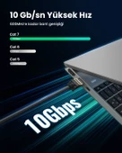 UGREEN CAT7 F/FTP Ethernet Kablosu, 1 Metre, 11268 thumbnail 2