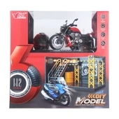 1/12 Motosiklet Harley Wolverine PB 3R Sesli ve Işıklı thumbnail 2