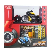 1/12 Motosiklet Harley Wolverine PB 3R Sesli ve Işıklı thumbnail 1