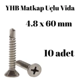Matkap Uçlu Vida YHB 4,8x60 10'lu Paket - 1