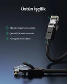 UGREEN CAT6 Ethernet Kablosu, 1 Metre, Siyah, 20159 thumbnail 6