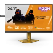 AOC AGON CS24A 24.1" 610Hz(O.C.) 0.3ms HDMI DP G-Sync HDR400 Pivot FHD Ultra Fast TN Counter-Strike 2 Edition Gaming Monitör thumbnail 1