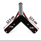 Mobilya Ayağı Modern Koltuk Kanepe Dayanıklı Tv Ünitesi Ayağı Ayakları Siyah Metal 20 cm thumbnail 3