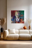 Medi Home Mustafa Kemal Atatürk Duvar Halısı Duvar Örtüsü thumbnail 2