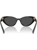 Miu Miu Mu A04s 16k/08z 54 Kadın Güneş Gözlüğü Siyah thumbnail 5