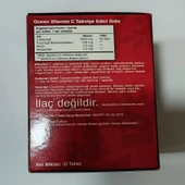 Ocean Yılbaşı Seti - Vitamin C 1000 30 Tablet + D3K2 Damla 20 ml thumbnail 2