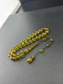 İmzalı Seri Zar Kehribar Tesbih Hcz-Model TKGKGF thumbnail 1